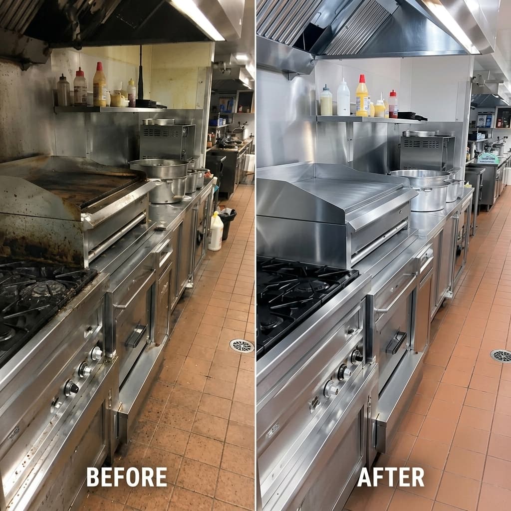 Cafe Cleaning | Nexora Solution